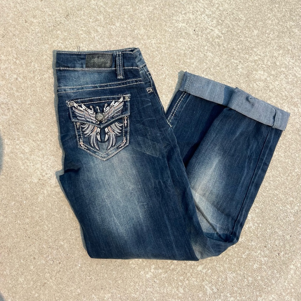 ZCO Embroidered Denim Jeans